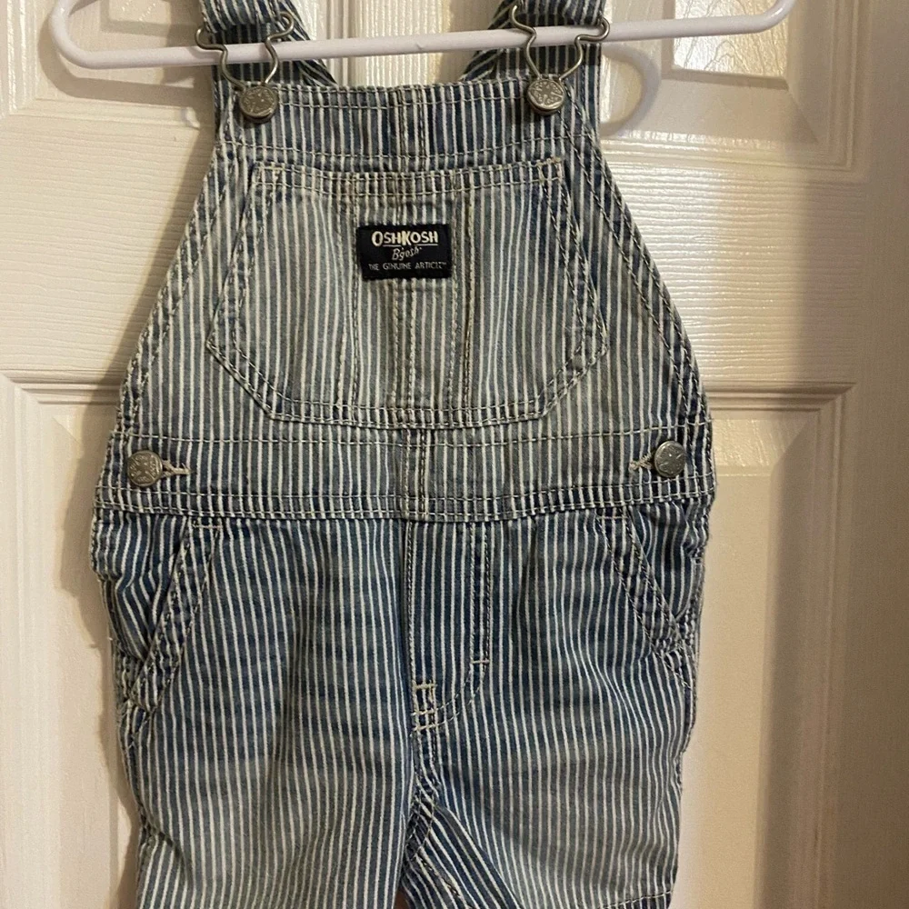 Oshkosh B’Gosh Striped Shortalls
